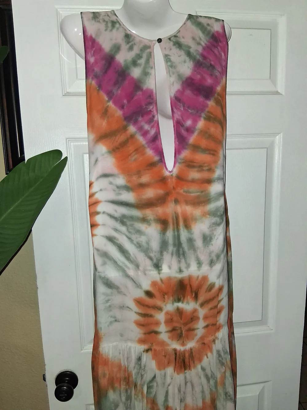 Young Fabulous & Broke Tie-Dye Tank Maxi Dress - Venus Wash M - Picture 6 of 15